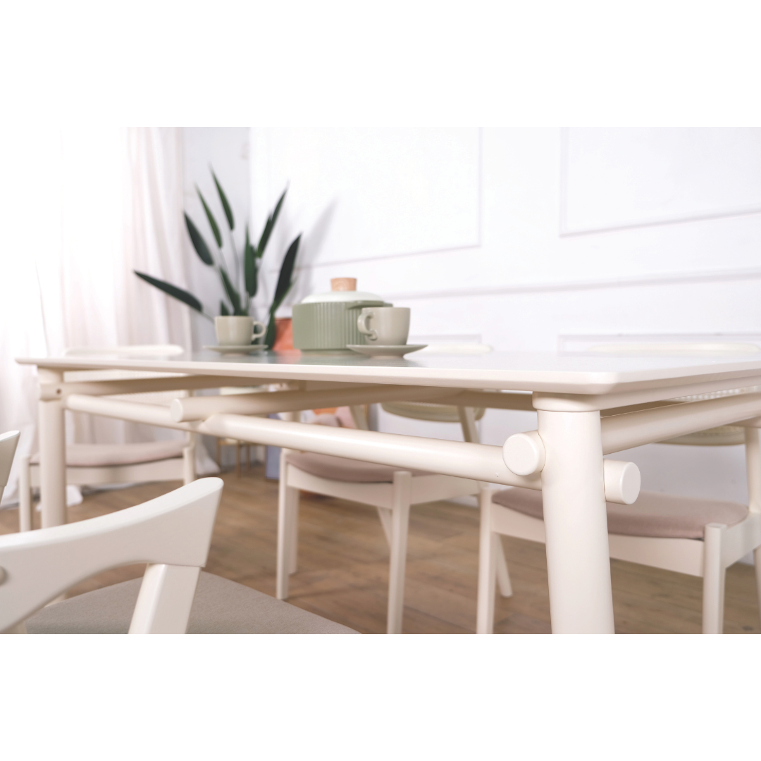 Gavin Rattan Wooden Dining Chair