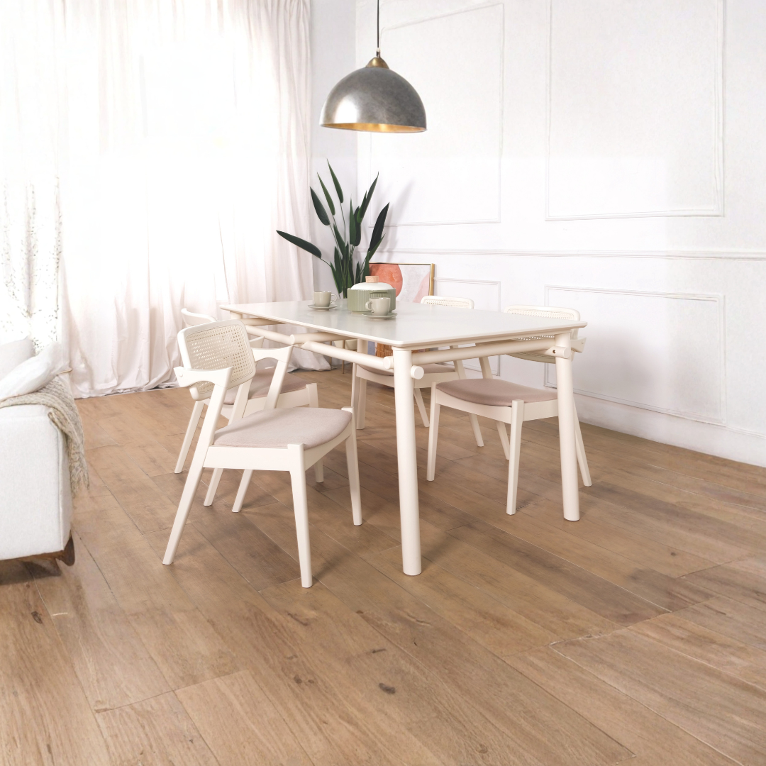 Gavin Rattan Wooden Dining Chair