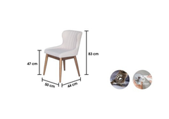Celine Dining Chair by Wood Haven
