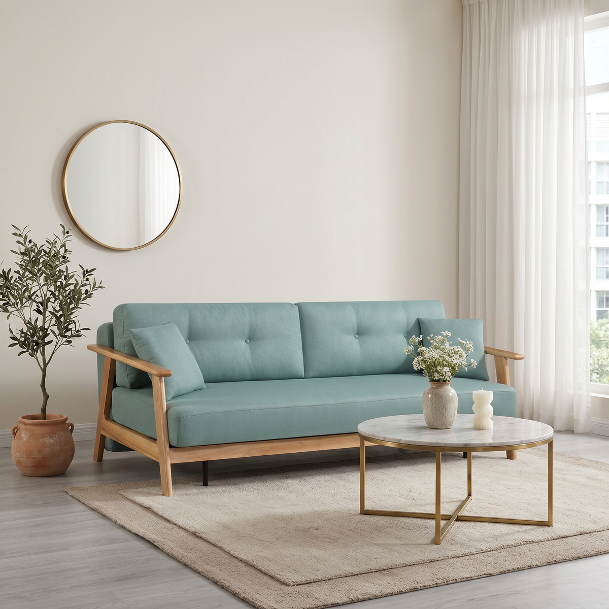 Talira Fabric Sofa Bed