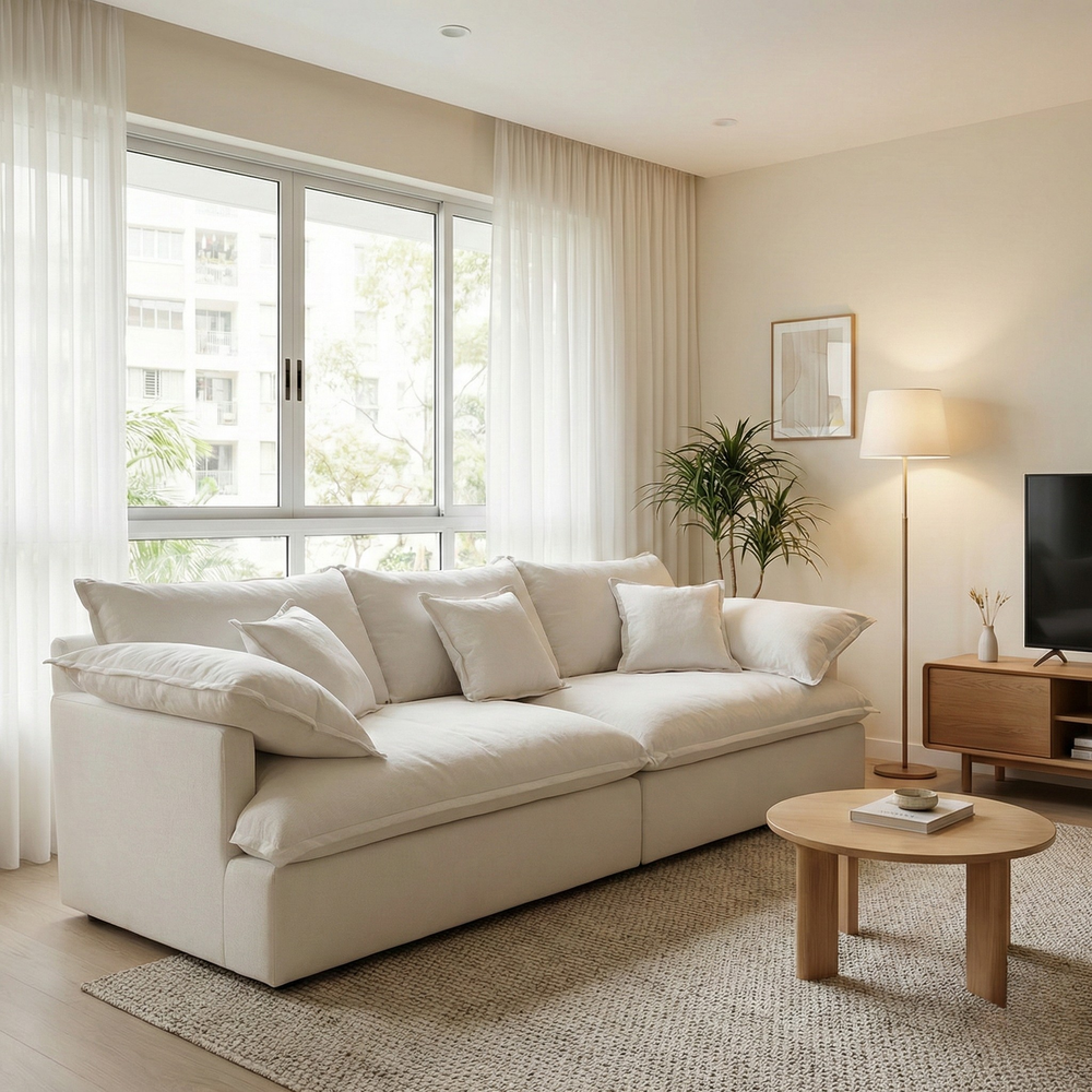 Breon Fabric Sofa