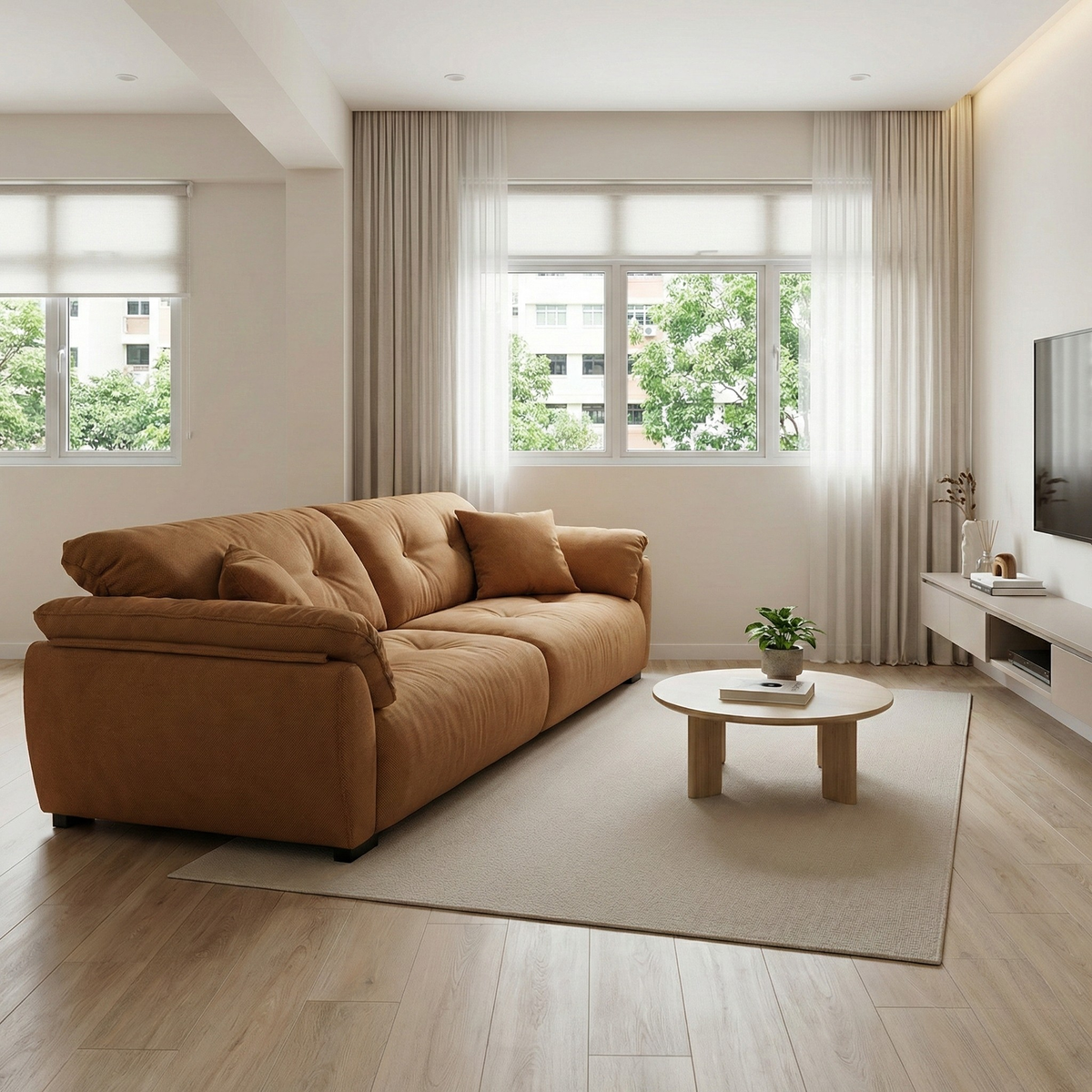 Merivon Fabric Sofa