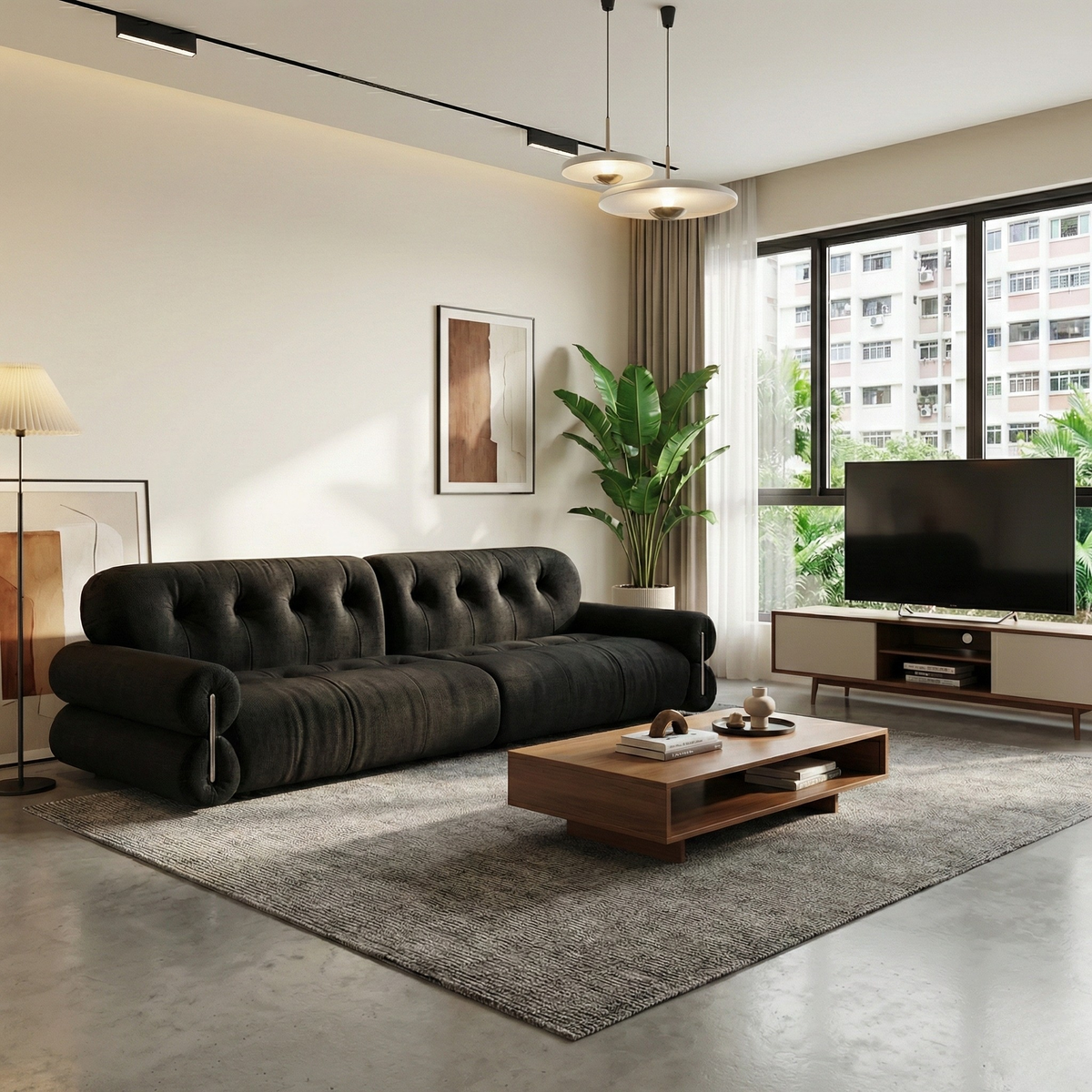 Delanzo Fabric Sofa