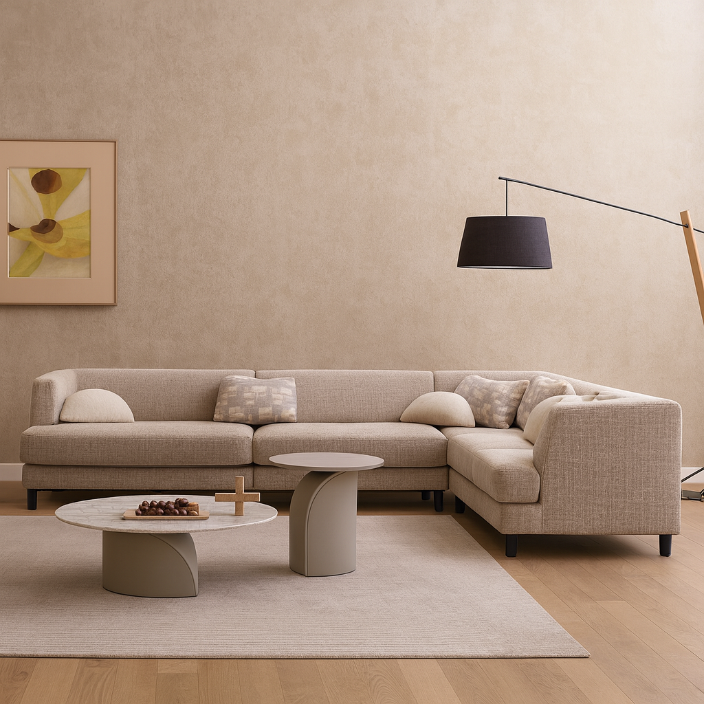 Maranta Fabric Sectional Sofa
