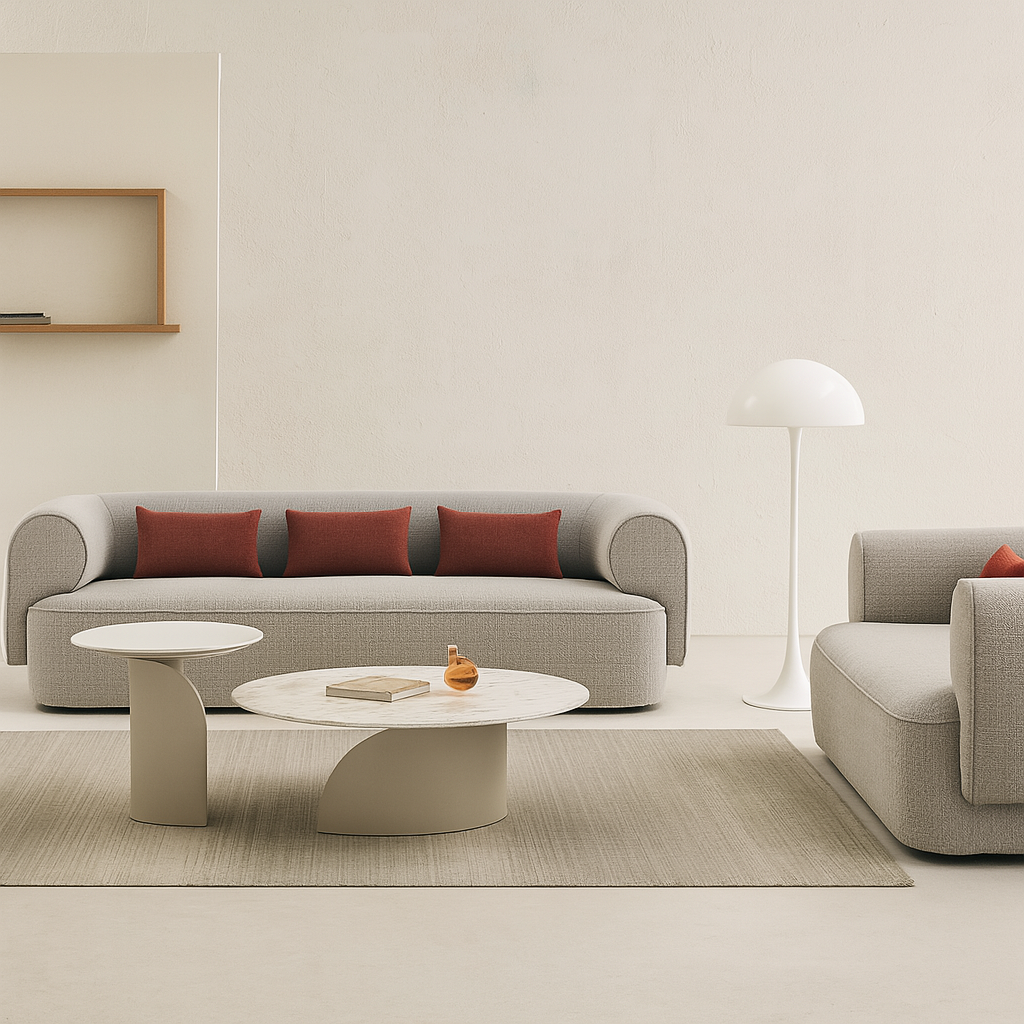 Fennel Fabric Sofa