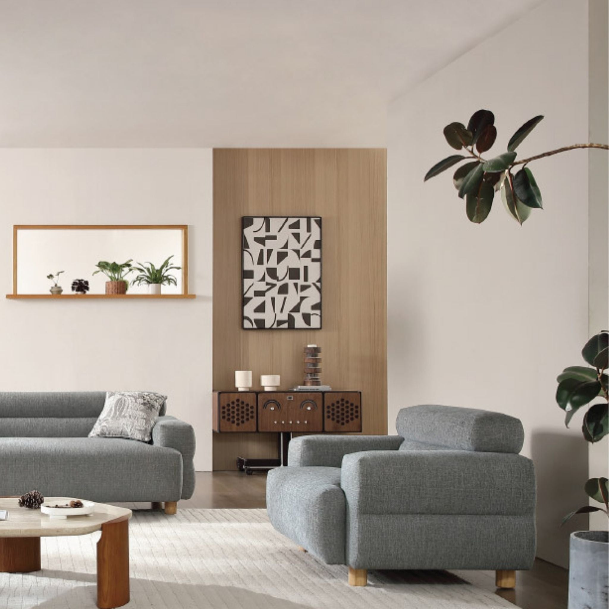 Cedar Fabric Sofa