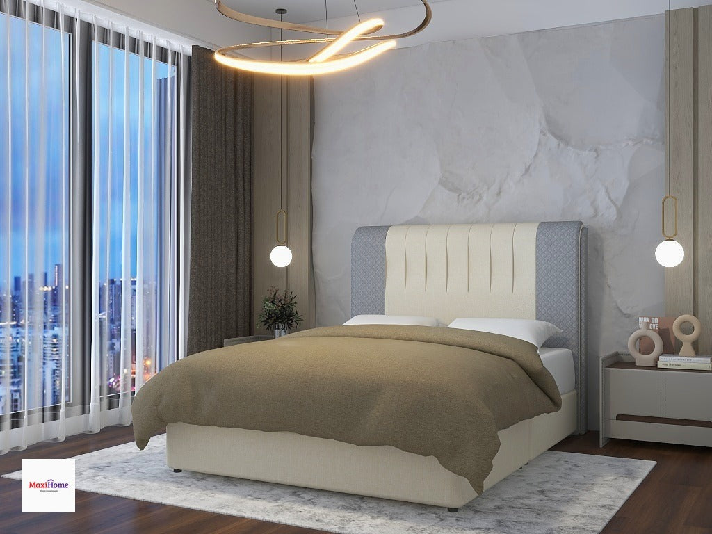 Randy Belgium Fabric Bed Frame (Water Repellent)