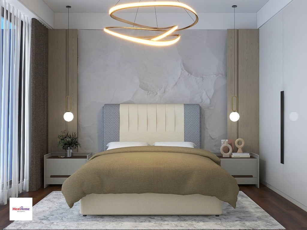 Randy Belgium Fabric Bed Frame (Water Repellent)