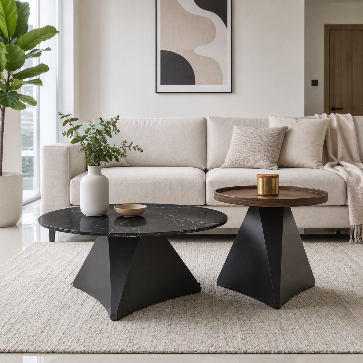 Reno Round Set Coffee Table