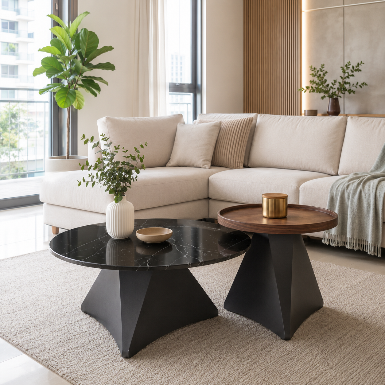 Reno Round Set Coffee Table