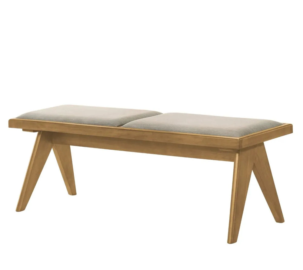 Megafurniture | Delora Cushioned Wooden Dining Bench | Dining Bench