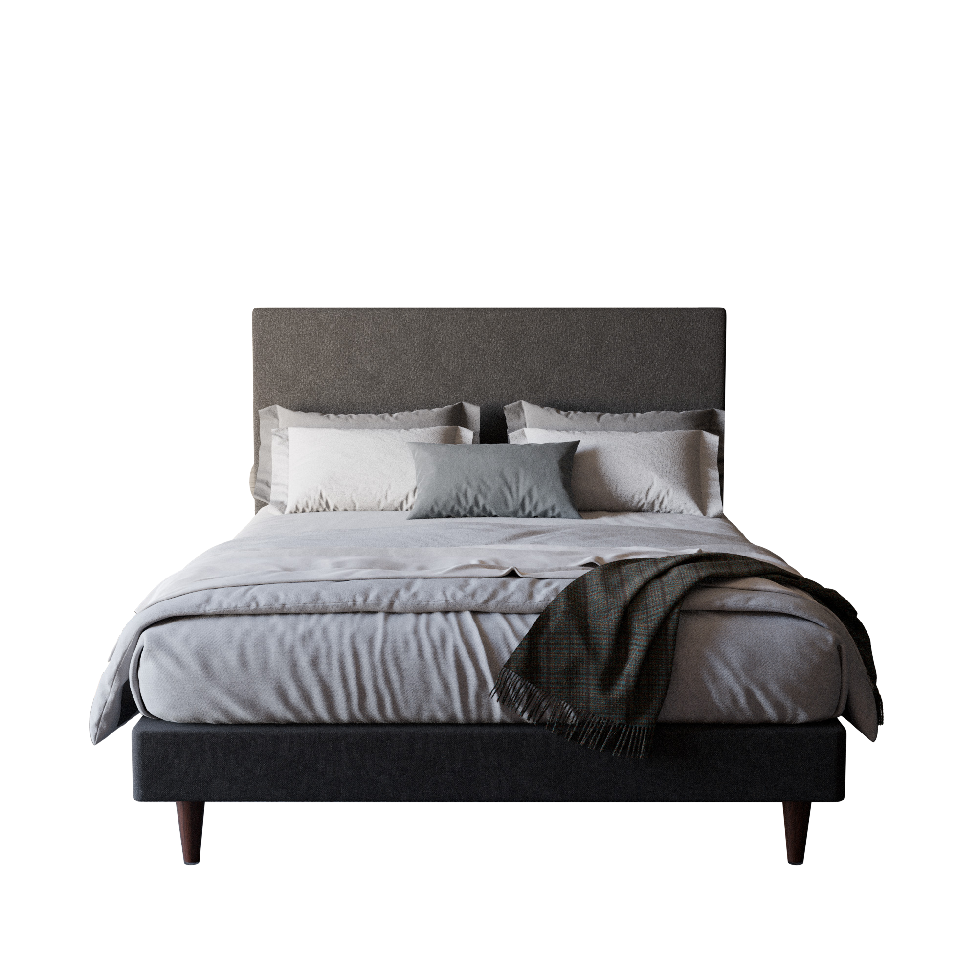 Manovel Fabric Bed Frame (Water Repellent)