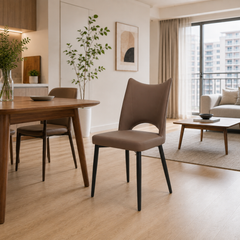 Ravessa Faux Leather Dining Chair
