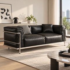 Elmaro Leather Sofa