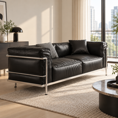 Elmaro Leather Sofa