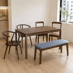 Yavora Wooden Dining Set