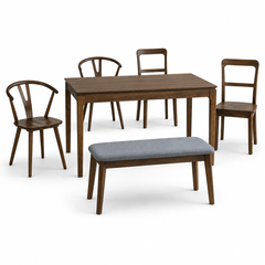 Yavora Wooden Dining Set