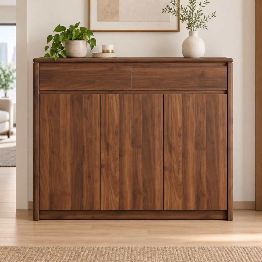 Sevora 3-Door Shoe Cabinet