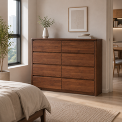 Serellia Wooden Chest of Drawer (8 Drawers)
