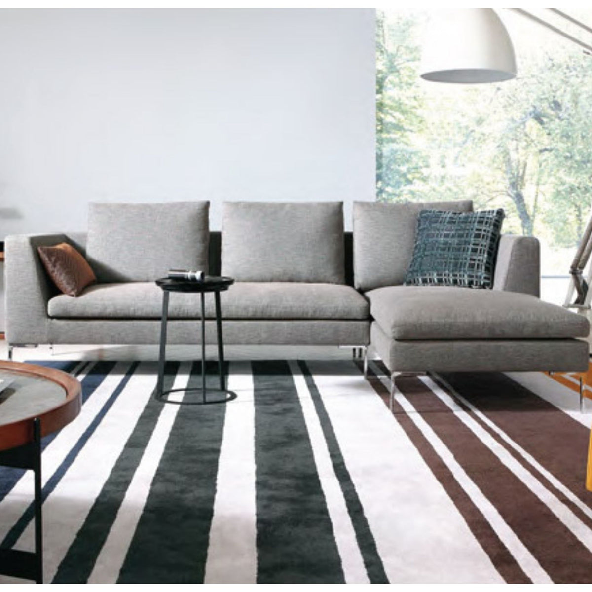 Convia Fabric Sectional Sofa