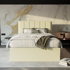 Snova Faux Leather Storage Bed