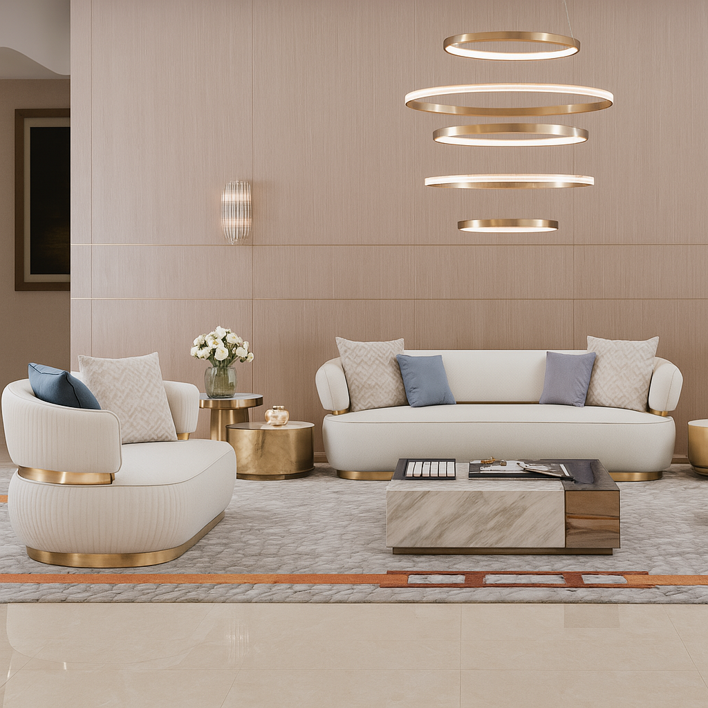 Tressa Fabric Sofa