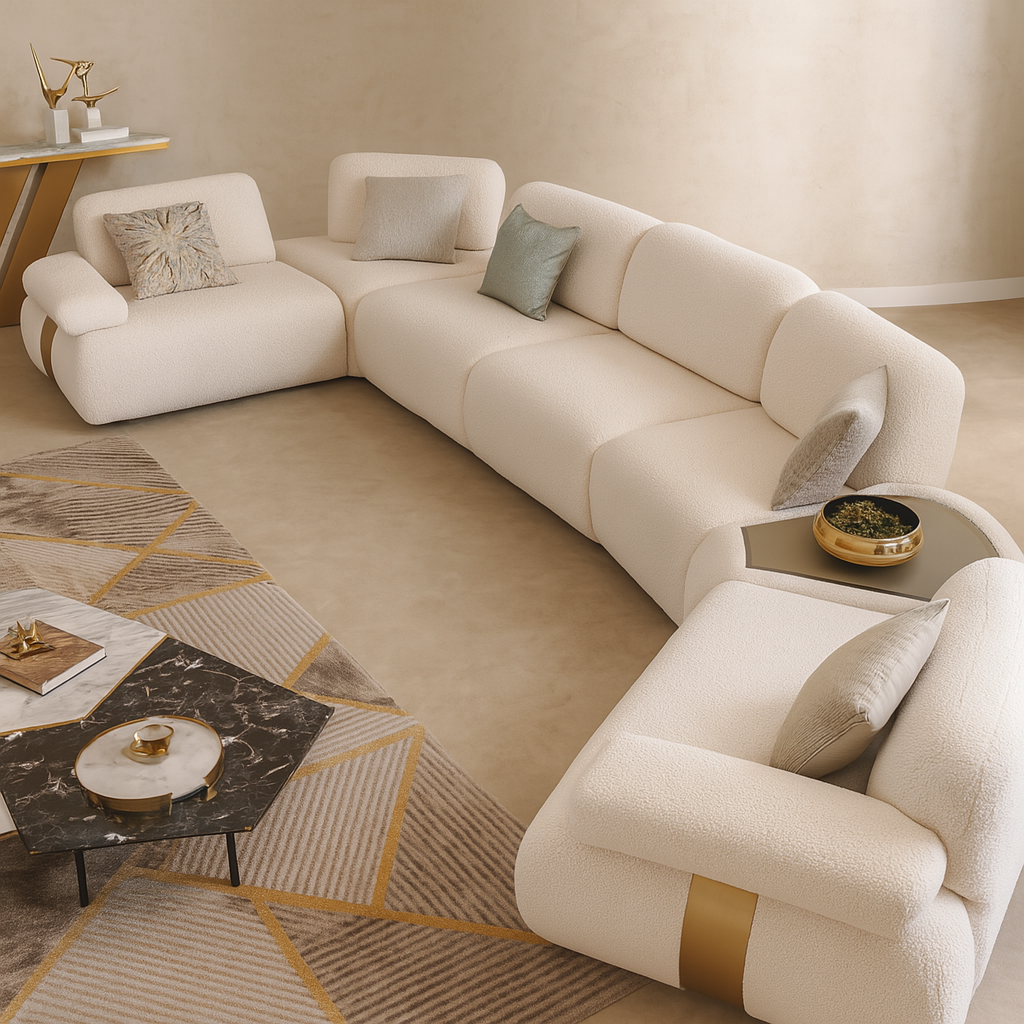 Remy Fabric Sectional Sofa