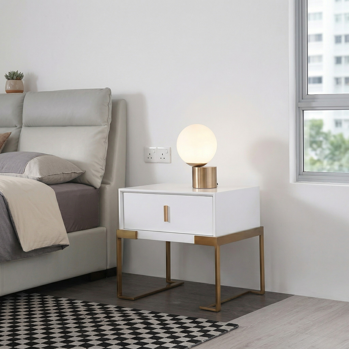 Pineral Bedside Table