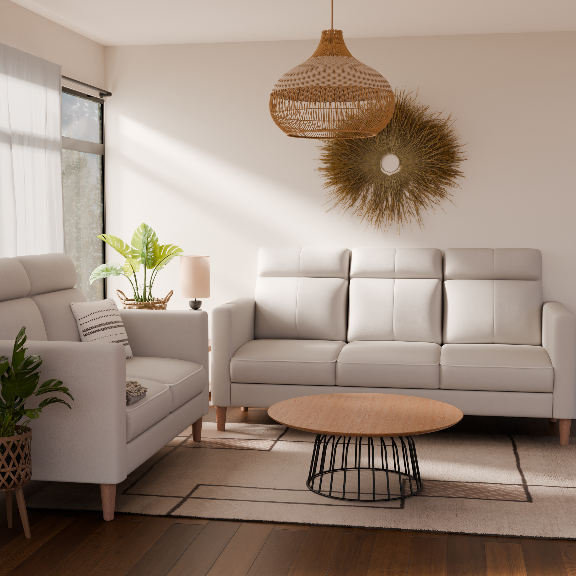 Aura Fabric Sofa