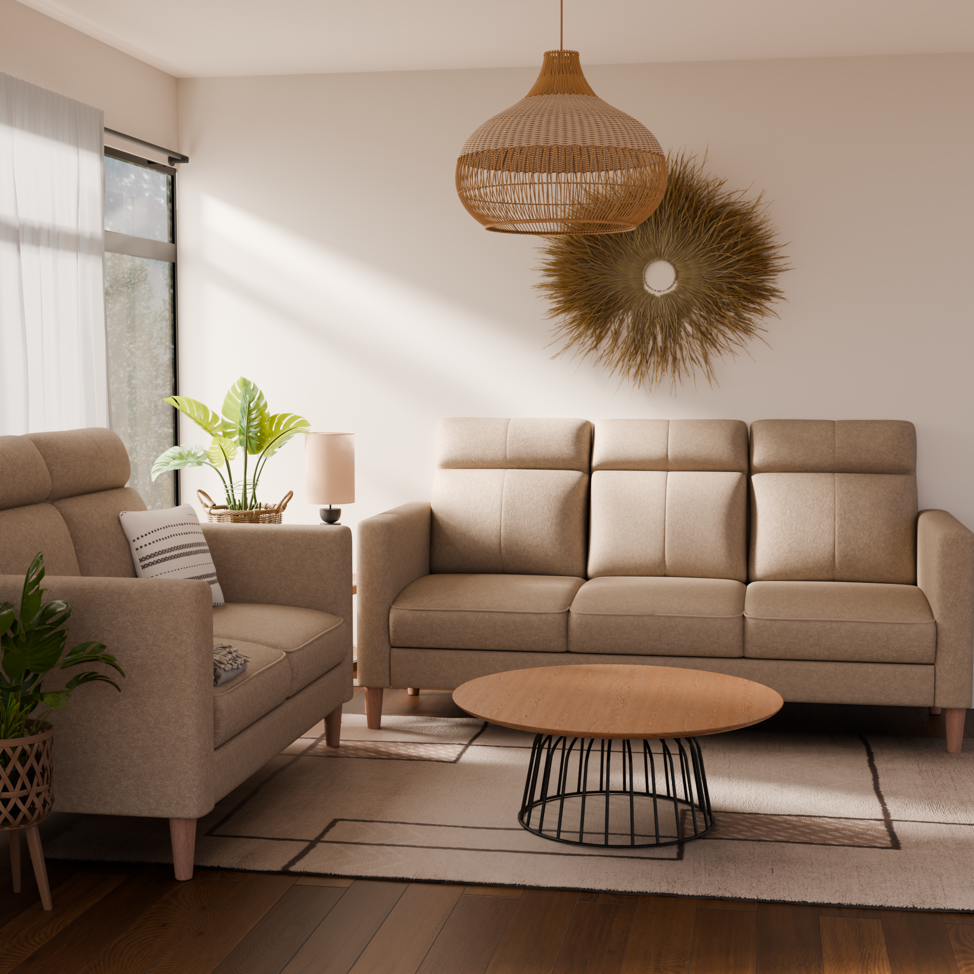Aura Fabric Sofa