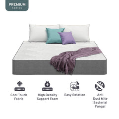 Linda Fabric 3 in 1 Pull Out Bed + Somnuz Memory Foam Mattress
