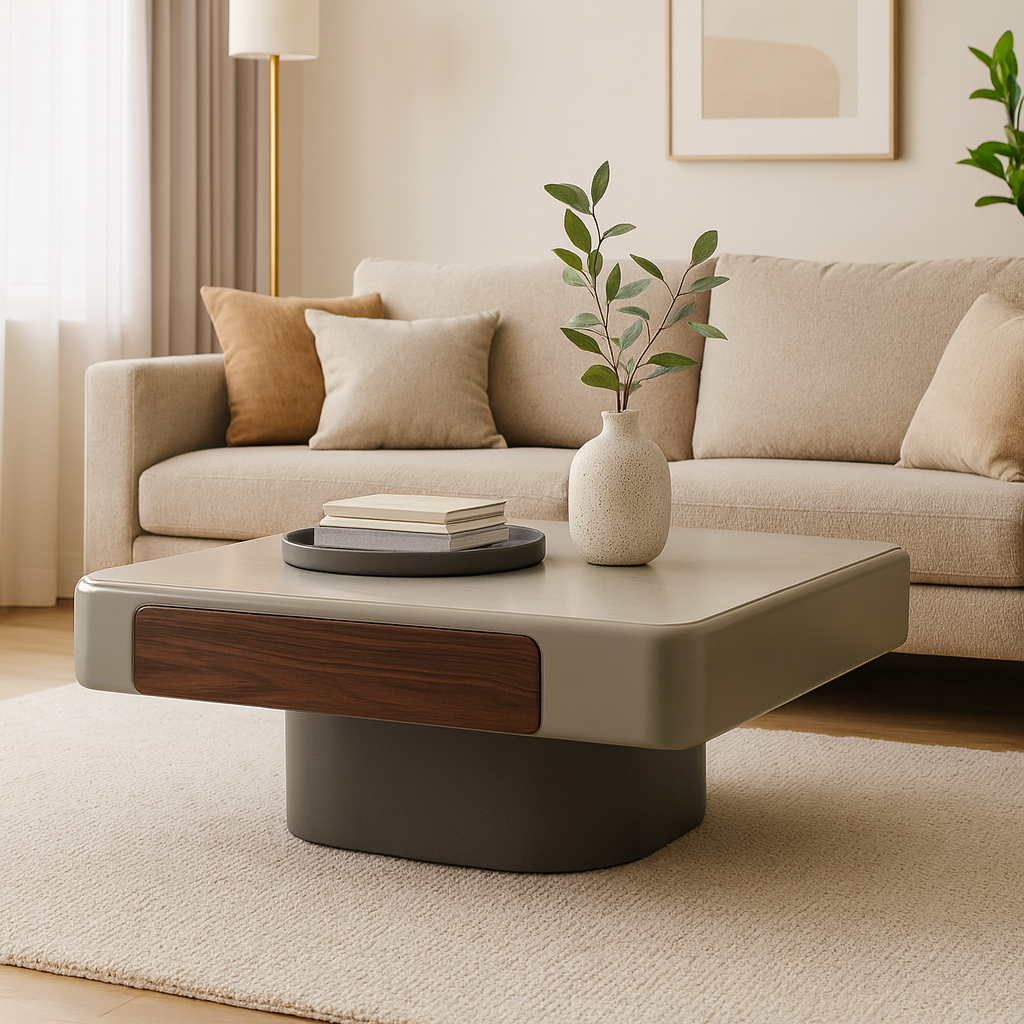Golden Coffee Table by Esteller