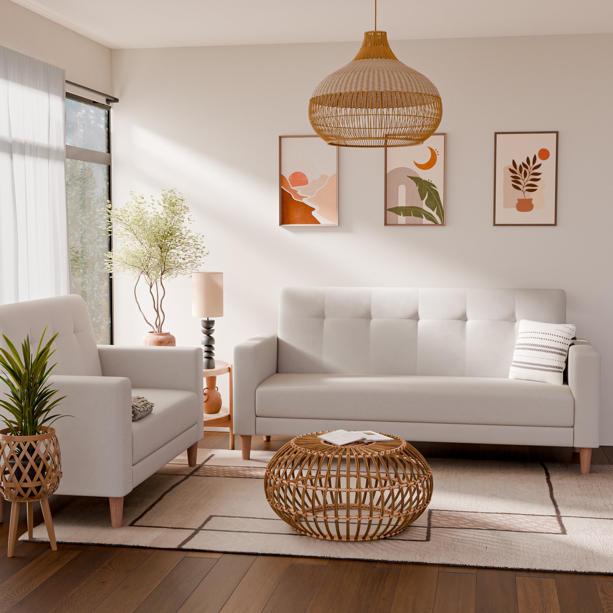 Terra Fabric Sofa