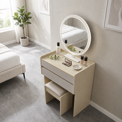 Nerovia Dressing Table with Mirror