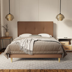 Lyra Fabric Bed Frame (Water Repellent & Pet friendly) By Somnuz