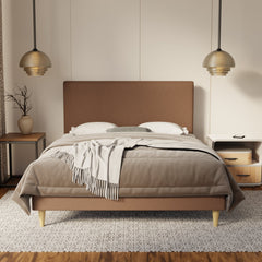 Kira Fabric Bed Frame (Water Repellent & Pet friendly) By Somnuz