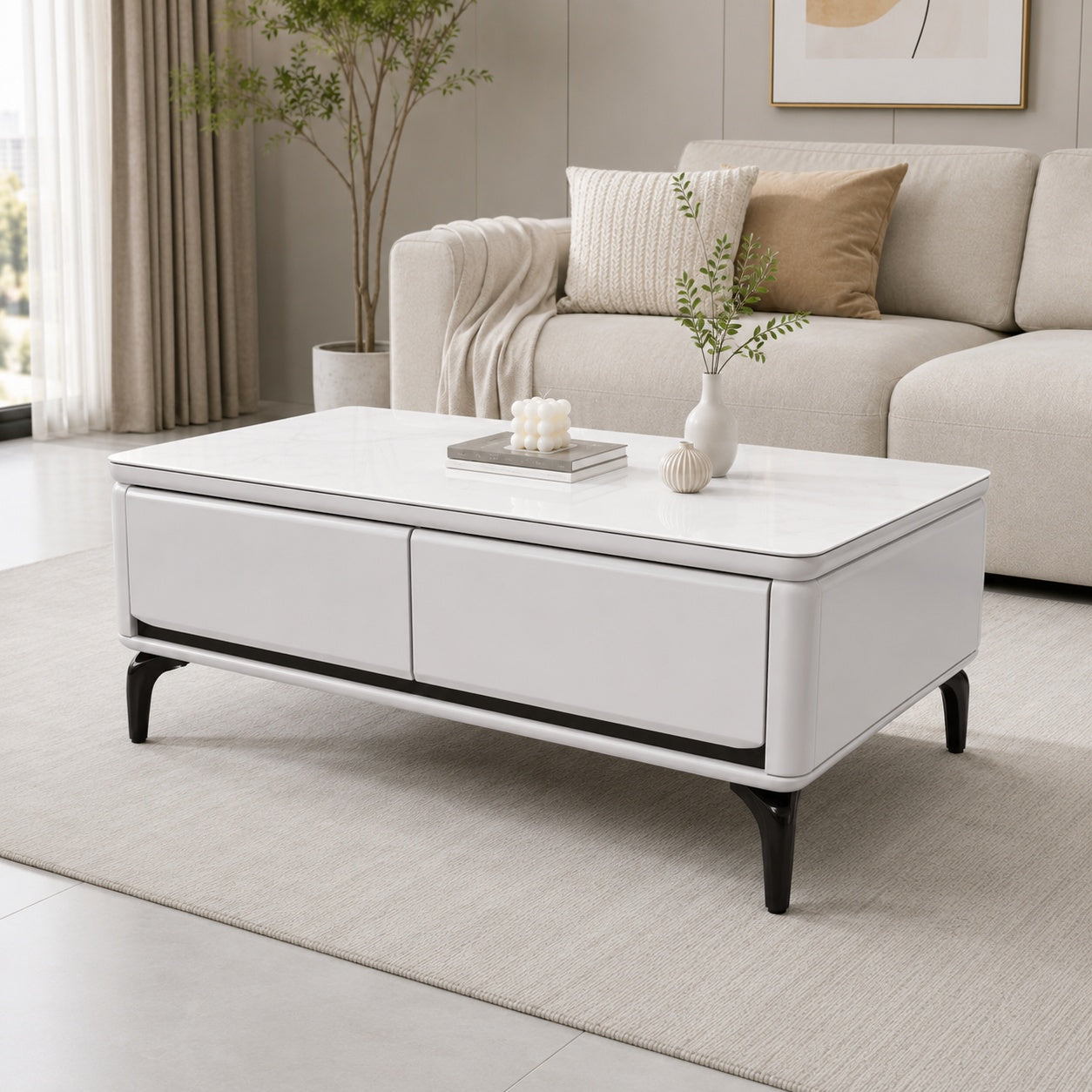 Elaris Coffee Table with Storage