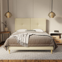 Rylan Genuine Leather Bed Frame By Esteller