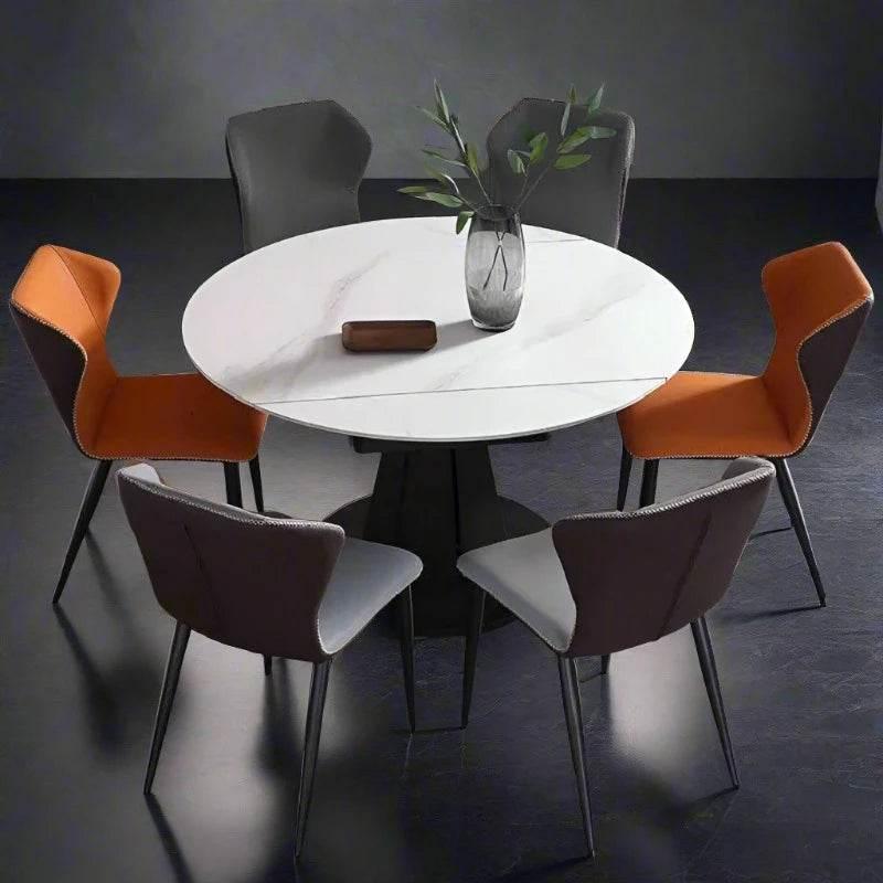Canzano Sintered Stone Extendable Dining Table - Maxi Home Furnishing