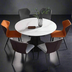 Canzano Sintered Stone Extendable Dining Table - Maxi Home Furnishing